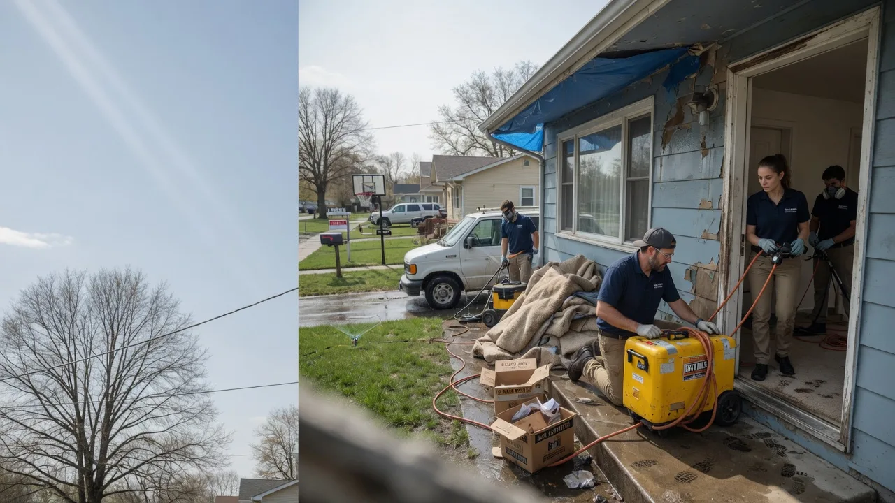 Basement Flood Cleanup in Mountainburg, AR near me